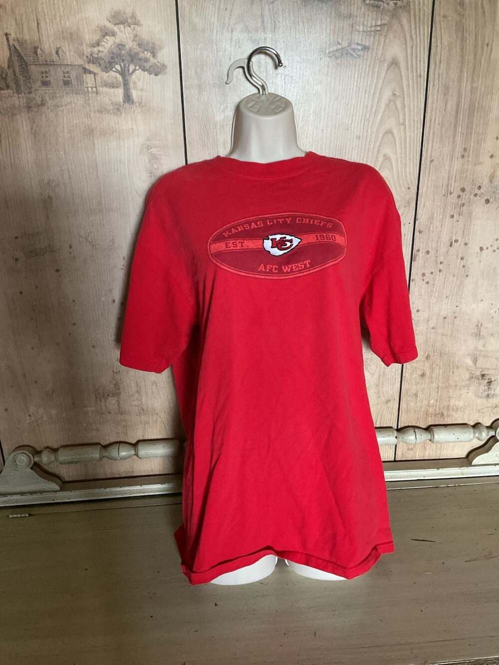 Kansas City Chiefs NFL VF Imagewear Graphic T-Shirt Size Large
